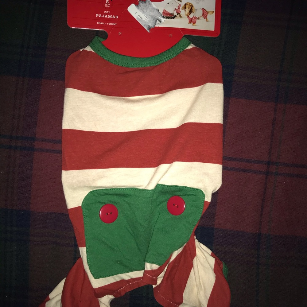 Pet Pajamas Christmas Small
